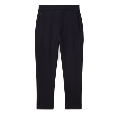 Black Public Rec Men's Gamechanger Rec Pant Flat Lay Angle.