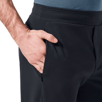 Stone Gray Public Rec Men's Gamechanger Pant Pocket Detail Angle.