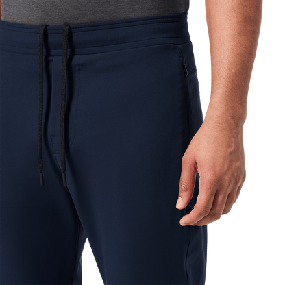 Navy Public Rec Men's Gamechanger Rec Pant Drawstring Angle.