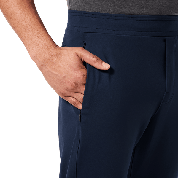 Navy Public Rec Men's Gamechanger Rec Pant Pocket Detail Angle.