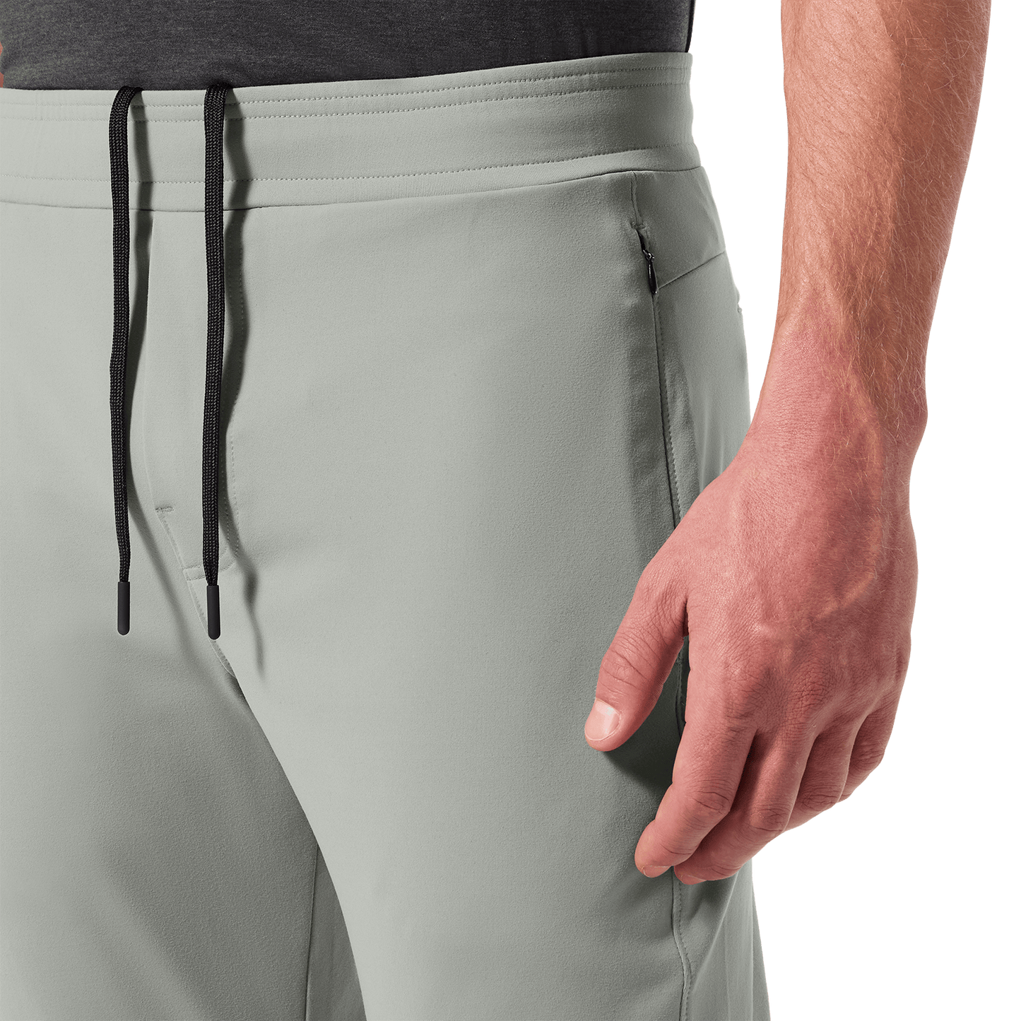 Fog Public Rec Men's Gamechanger Rec Pant Drawstring Detail Angle.