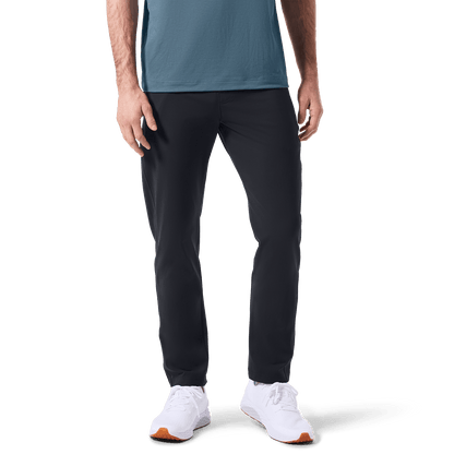 Stone Gray Public Rec Men's Gamechanger Pant Lower Body Angle.