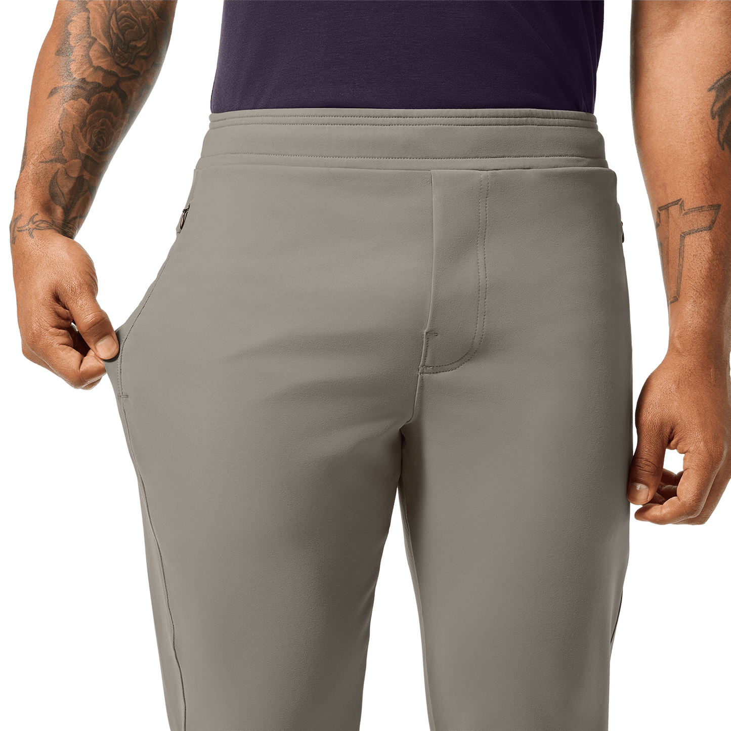 Men's Brindle Gamechanger Rec Pant Detail Angle.