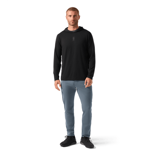 Men's Storm Cloud Gamechanger Rec Pant On Body Front Full Body Angle.