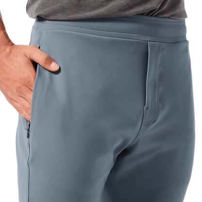 Men's Storm Cloud Gamechanger Rec Pant Front Detail Angle.