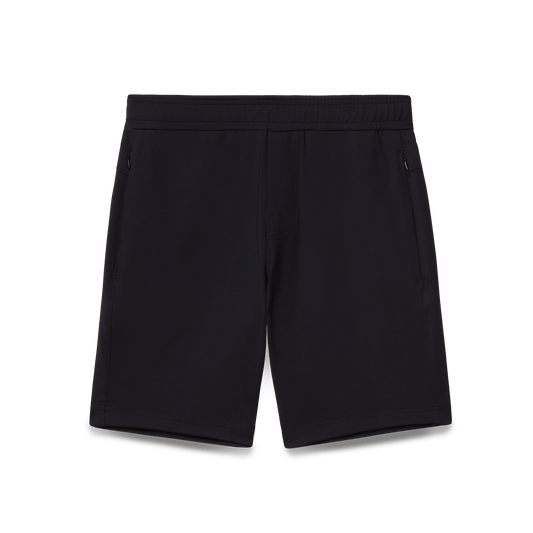 Black Public Rec Gamechanger Rec Short Flat Lay Angle.