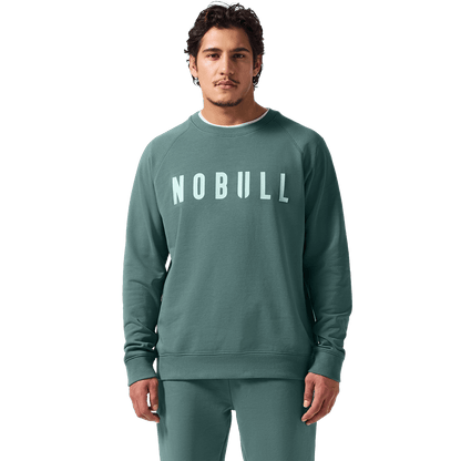 Men's Silver Pine NOBULL Crew Front Angle.