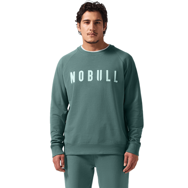 Men's Silver Pine NOBULL Crew Front Angle.