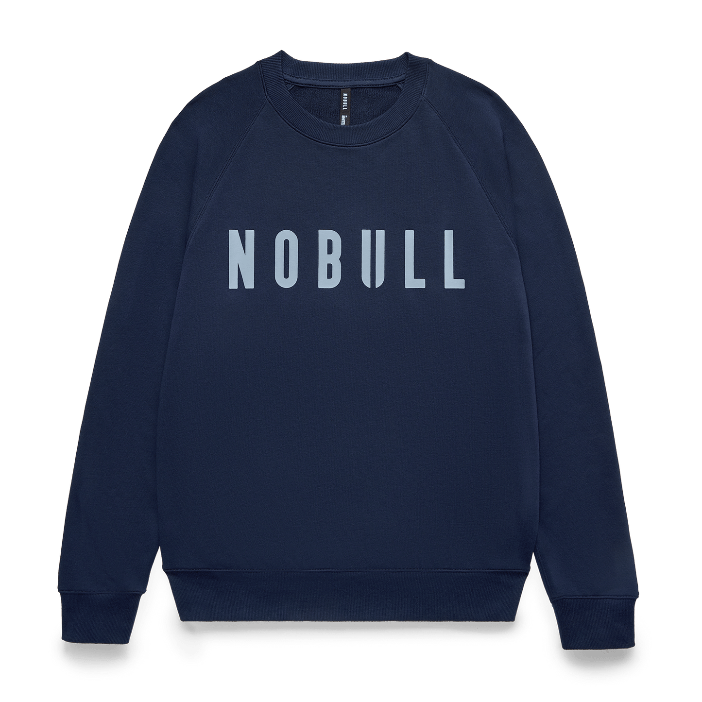Men's Night Navy NOBULL Crew Flat Lay Angle.