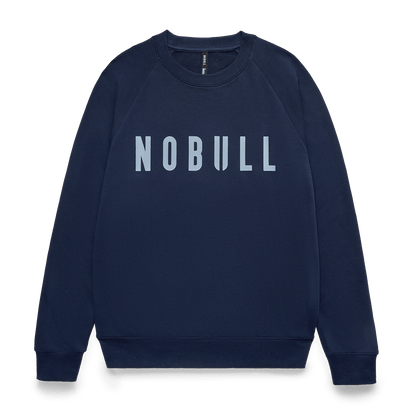 Men's Night Navy NOBULL Crew Flat Lay Angle.