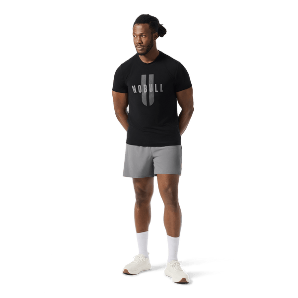Men's Gargoyle NOBULL Drive Short 6" (Lined) Front Full Body Angle.