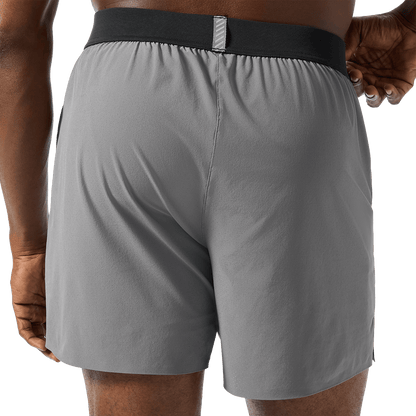 Men's Gargoyle NOBULL Drive Short 6" (Lined) Back Lower Body Angle.
