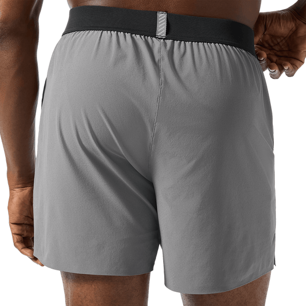 Men's Gargoyle NOBULL Drive Short 6" (Lined) Back Lower Body Angle.