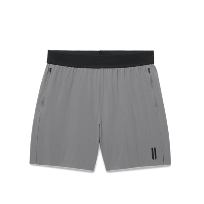 Men's Gargoyle NOBULL Drive Short 6" (Lined) Flat Lay Angle.