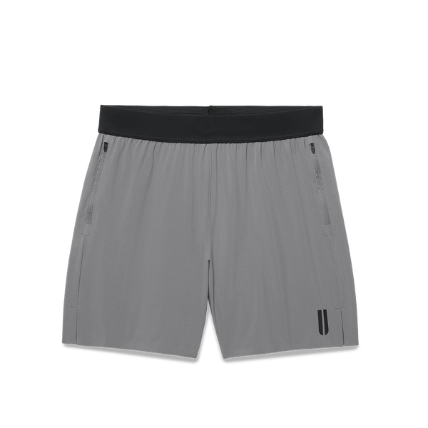 Men's Gargoyle NOBULL Drive Short 6" (Lined) Flat Lay Angle.