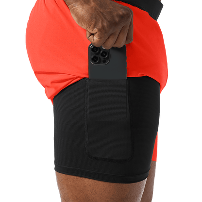 Men's Cayenne Drive Short 6" (Lined) Pocket Liner Detail Angle.