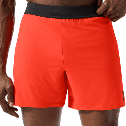 Men's Cayenne Drive Short 6" (Lined) Front Lower Body Angle.
