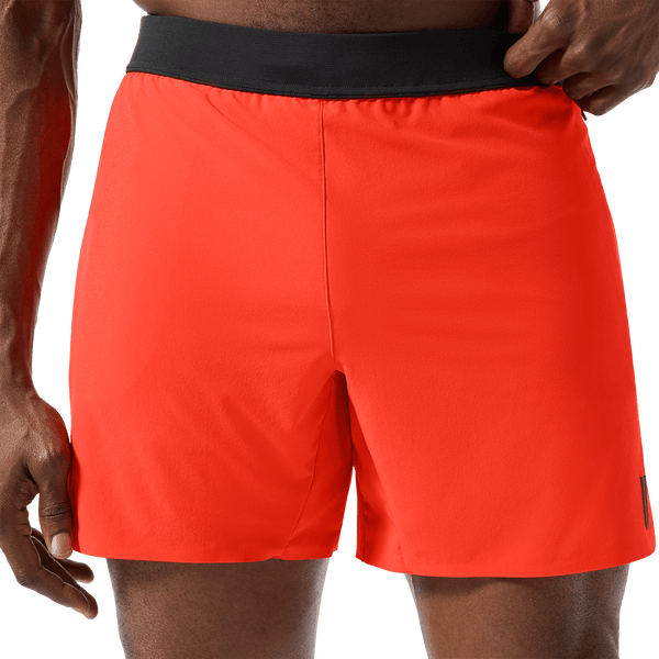Men's Cayenne Drive Short 6" (Lined) Front Lower Body Angle.