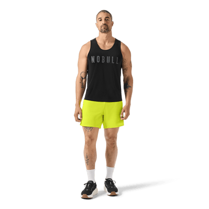 Men's Zest Drive Short 6" (Lined) Front Full Body Angle.
