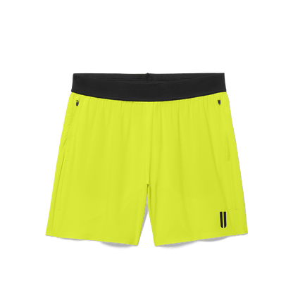 Men's Zest Drive Short 6" (Lined) Flat Lay Angle.