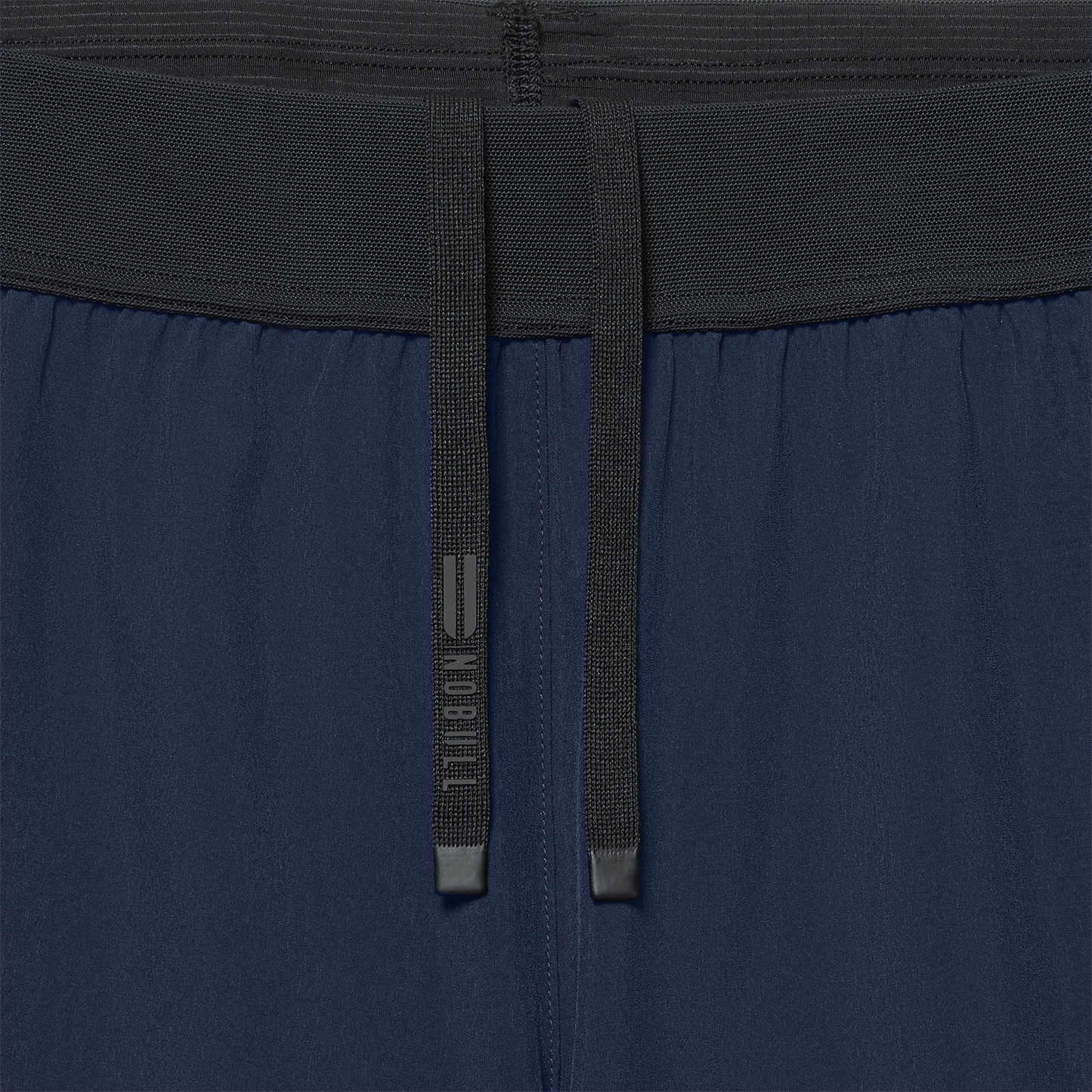 Men's Night Navy Drive Short 6" (Lined) Drawstring Detail Angle.