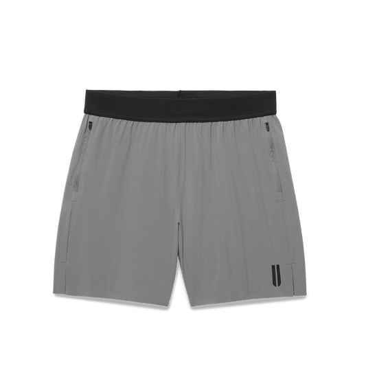 Men's Gargoyle Drive Short 6" (Unlined) Flat Lay Angle.