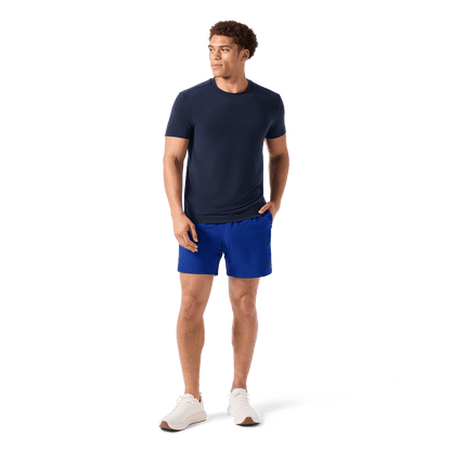 Men's Surf Drive Short 6" (Unlined) Front Full Body Angle.