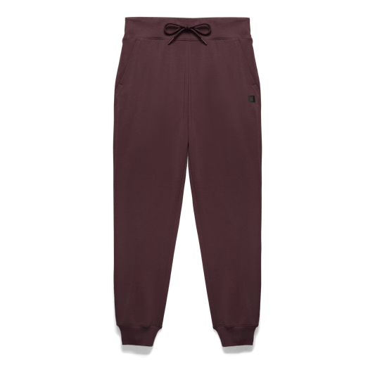 NOBULL Jogger Dark Burgundy Flat Lay.