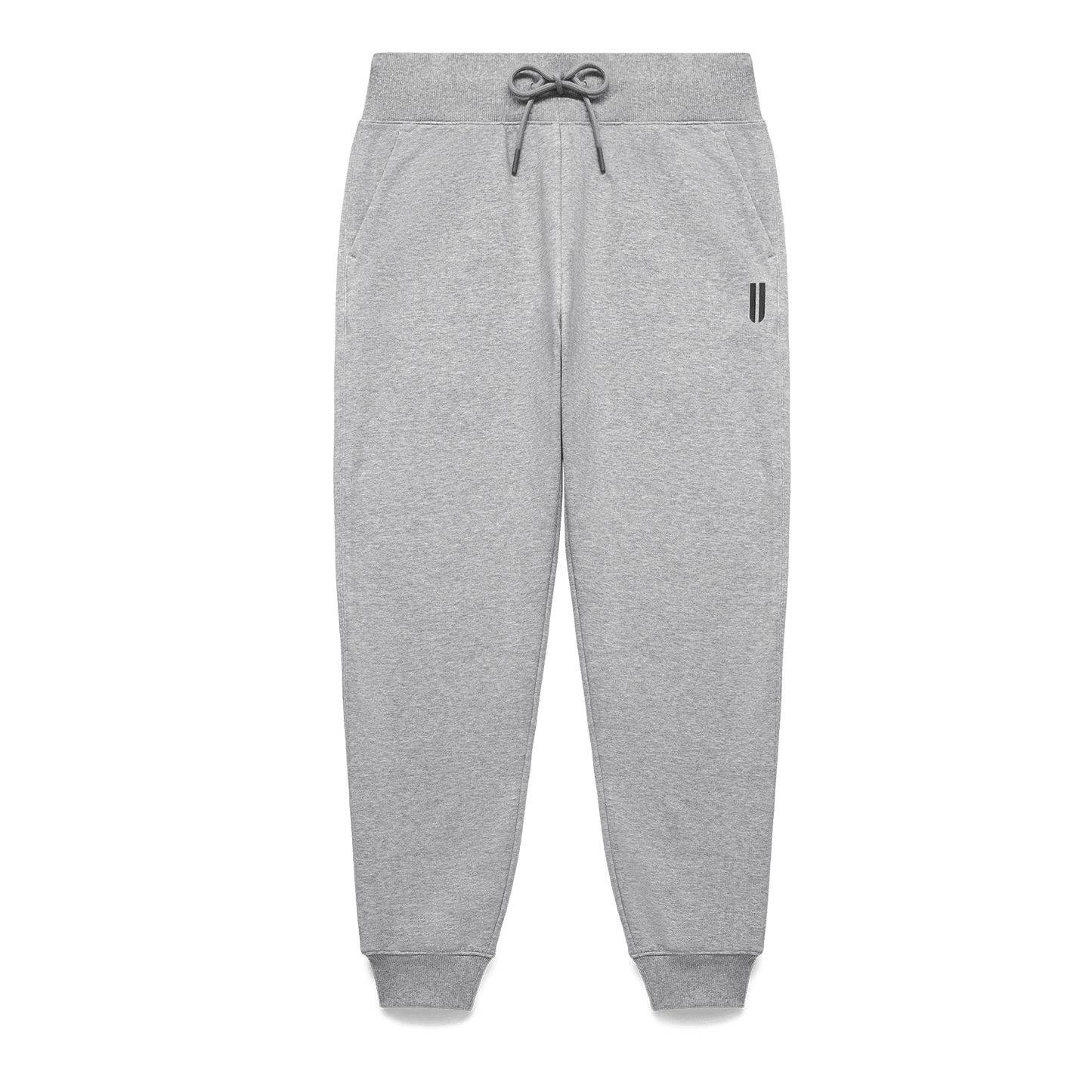 Men's Grey Heather NOBULL Jogger Flat Lay Angle.