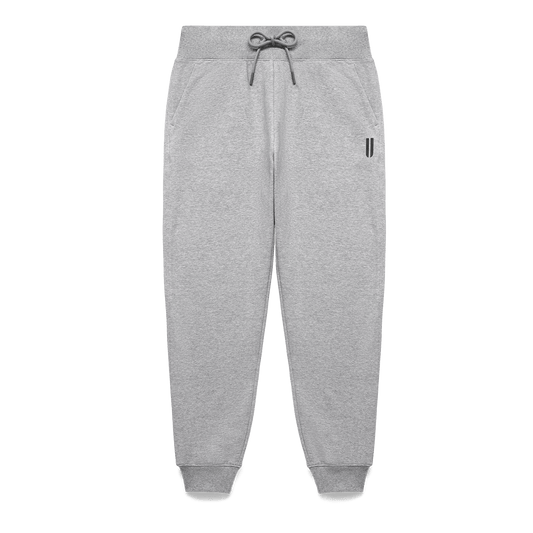 Men's Grey Heather NOBULL Jogger Flat Lay Angle.
