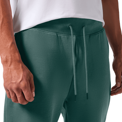 Men's Silver Pine NOBULL Jogger Drawstring Angle. 