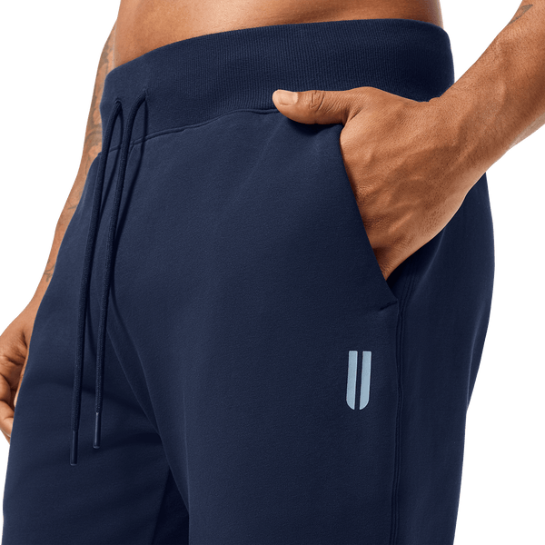 Men's Night Navy NOBULL Jogger Pocket Detail Angle.