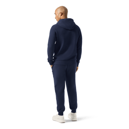 Men's Night Navy NOBULL Jogger Back Full Body Angle.