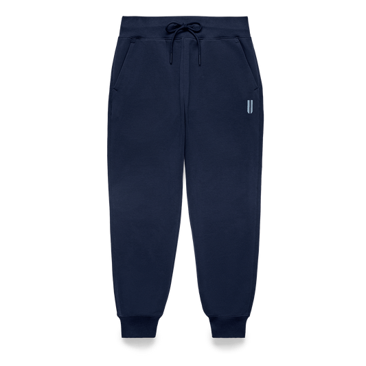 Men's Night Navy NOBULL Jogger Flat Lay Angle.