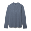 Color selected: Men's NOBULL Long Sleeve Tee Dusty Blue Heather