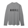 Color selected: Men's NOBULL Long Sleeve Tee Heather Grey
