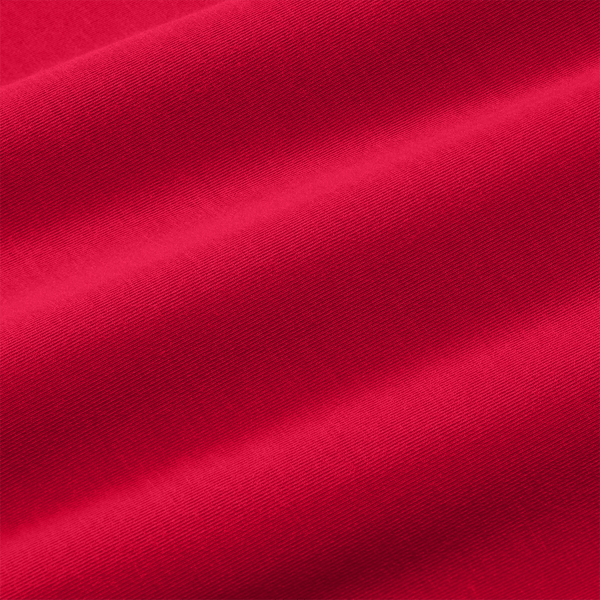 Equestrian Red Macro Fabric Detail Angle.