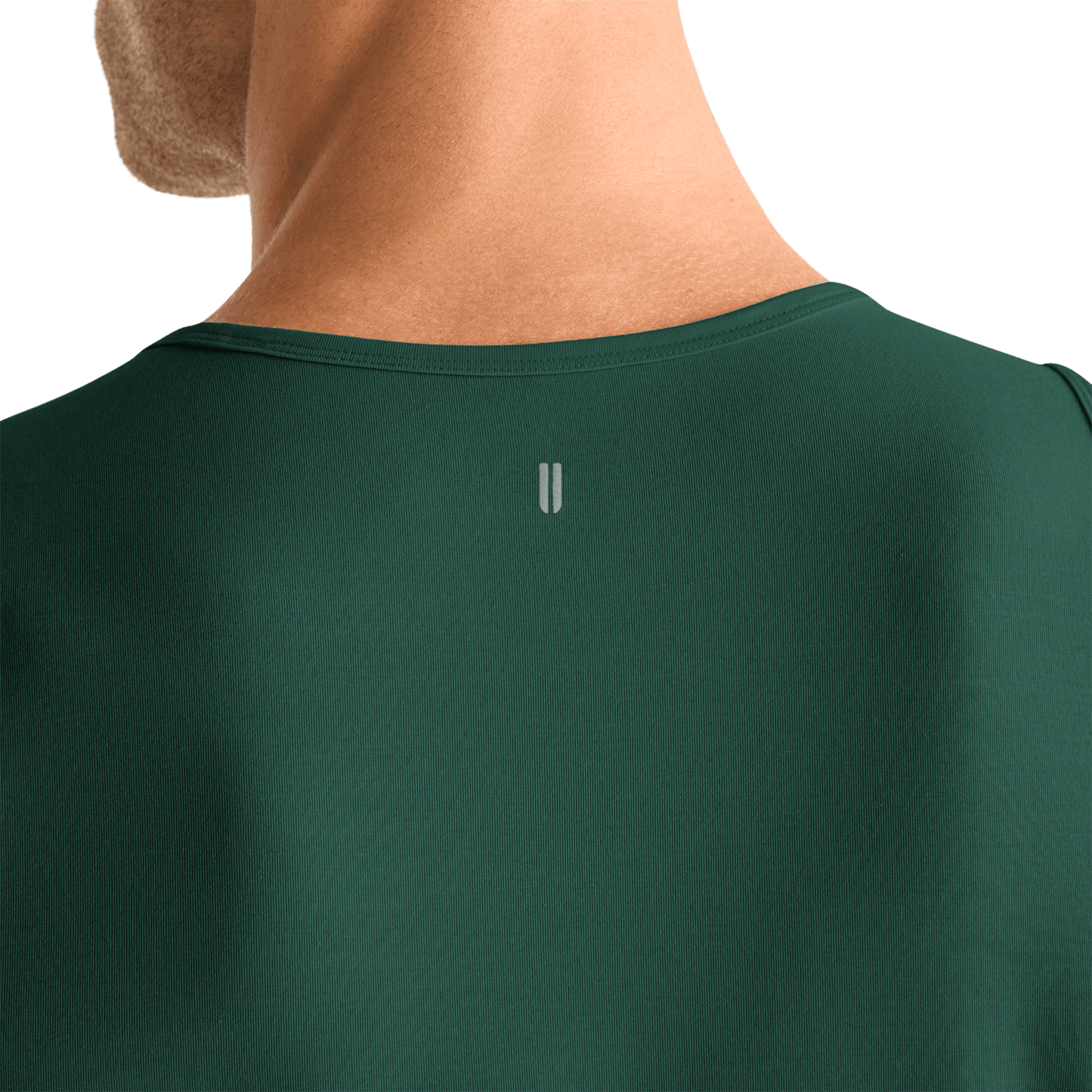 Men's Dark Ivy NOBULL Tank U Logo Angle.