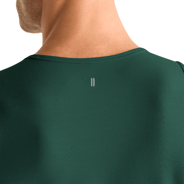 Men's Dark Ivy NOBULL Tank U Logo Angle.