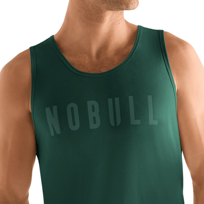 Men's Dark Ivy NOBULL Tank Detail Angle.