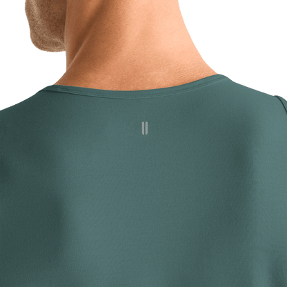 Men's Silver Pine NOBULL Tank Detail Angle.