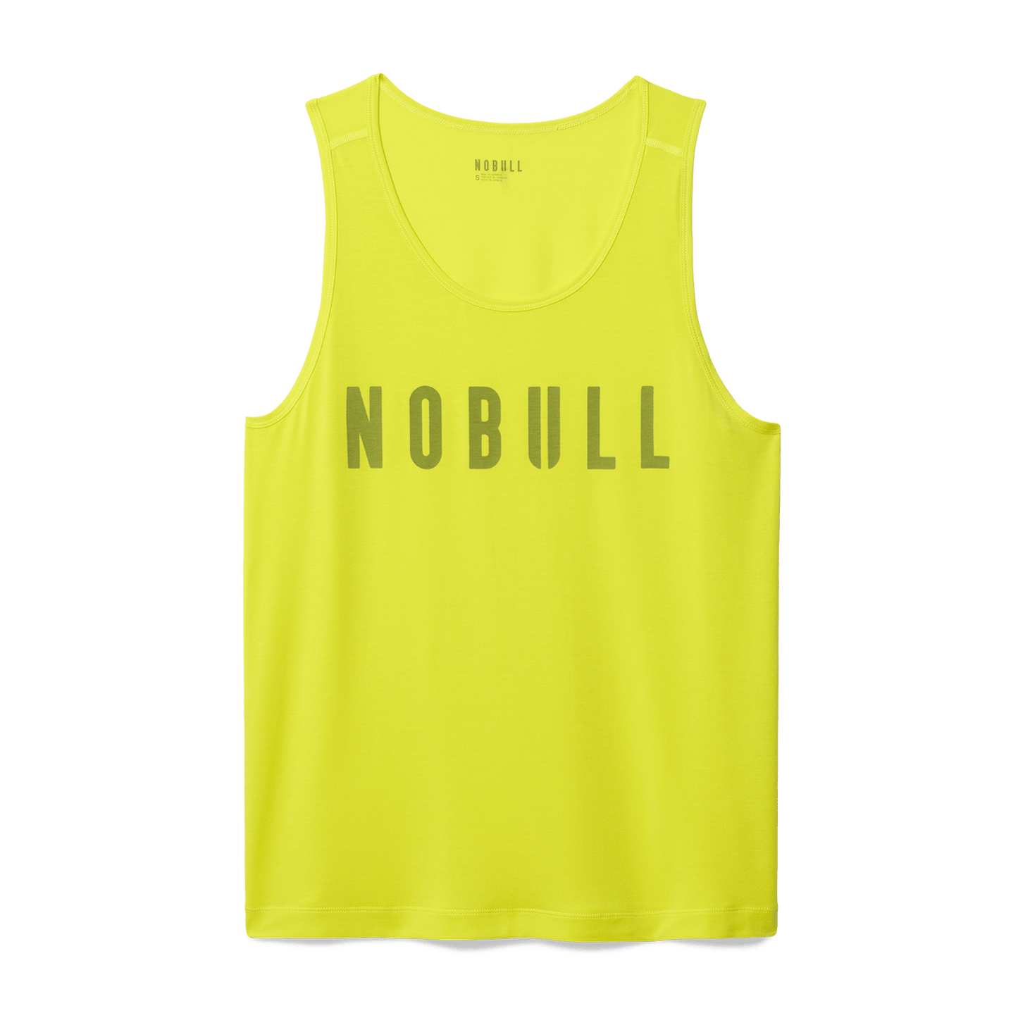 Men's Zest NOBULL Tank Flat Lay Angle.