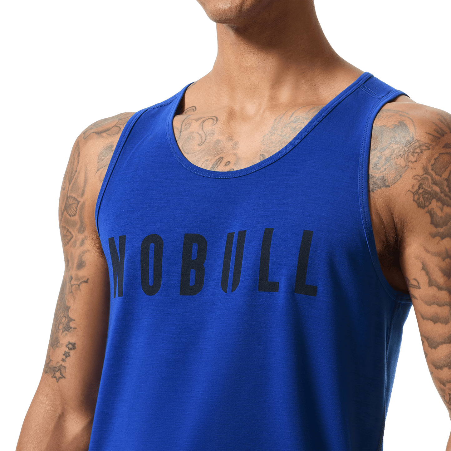 Men's Surf NOBULL Tank Front Detail Angle.