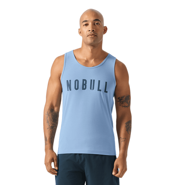 Men's Harbor NOBULL Tank Front Waist Up Angle.