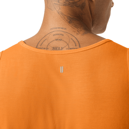 Men's Flare NOBULL Tank Back Detail Angle.
