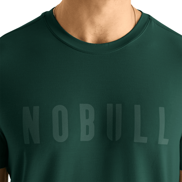 Men's Dark Ivy NOBULL Tee Detail Angle.