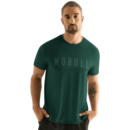 Men's Dark Ivy NOBULL Tee Front Angle.