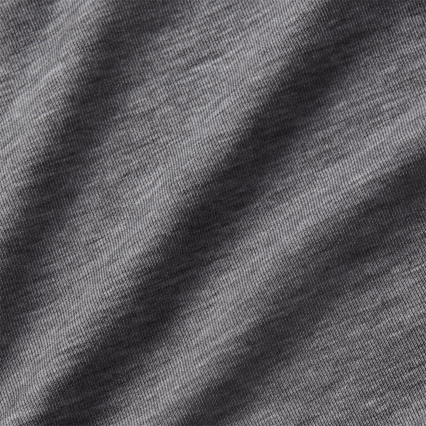Heather Grey NOBULLSHIRT Macro Fabric Detail Angle.
