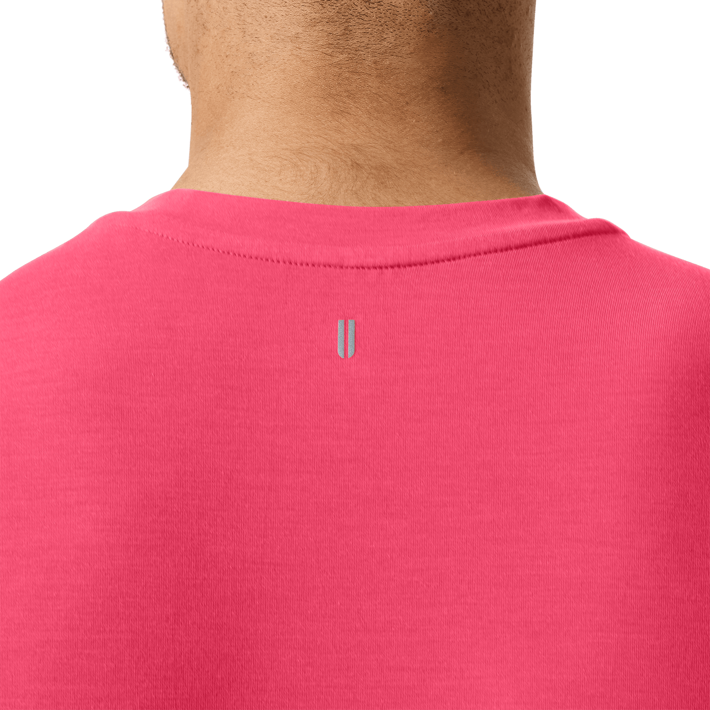Men's Punch NOBULL Tee Back Detail On Body Angle.
