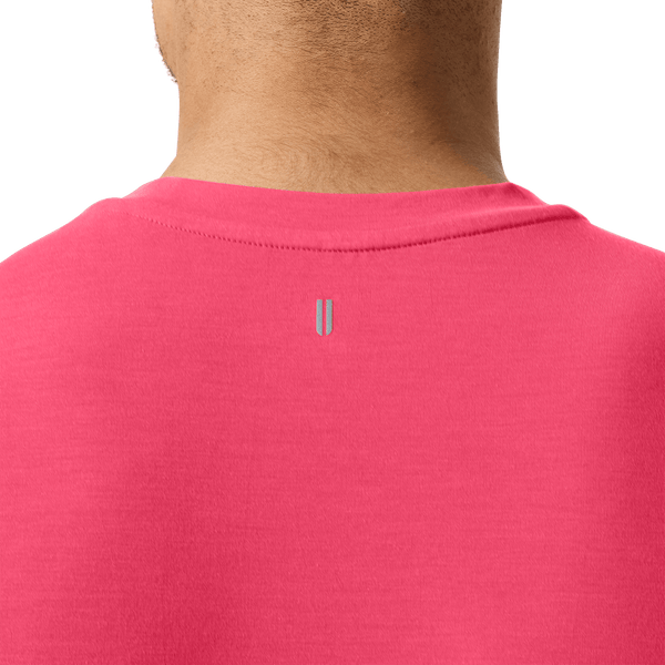 Men's Punch NOBULL Tee Back Detail On Body Angle.